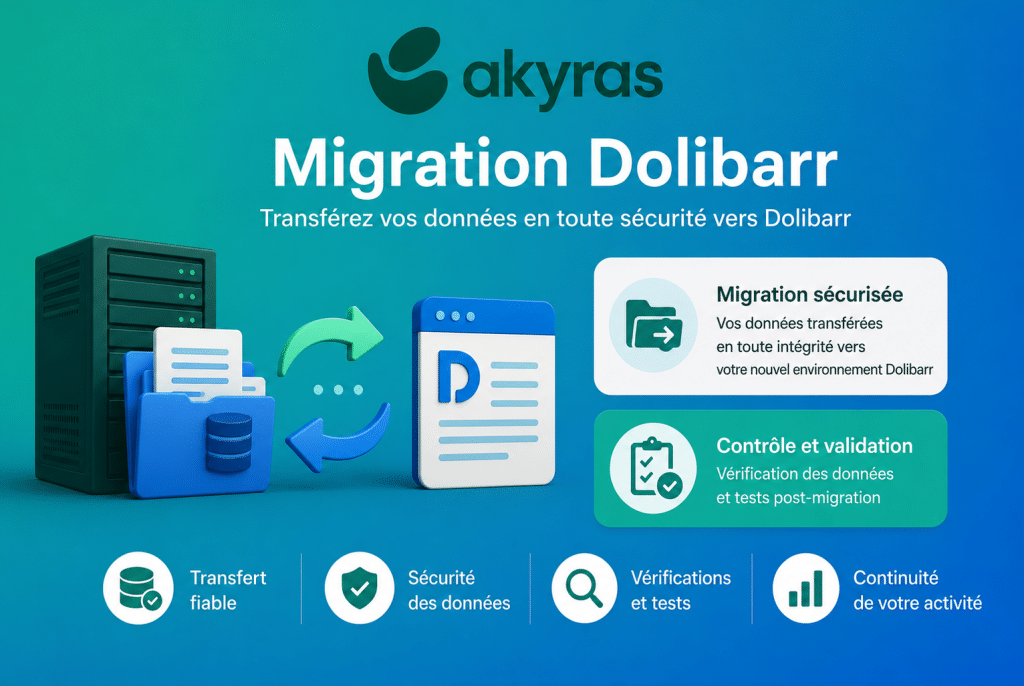 Migration Dolibarr & transfert de base de données