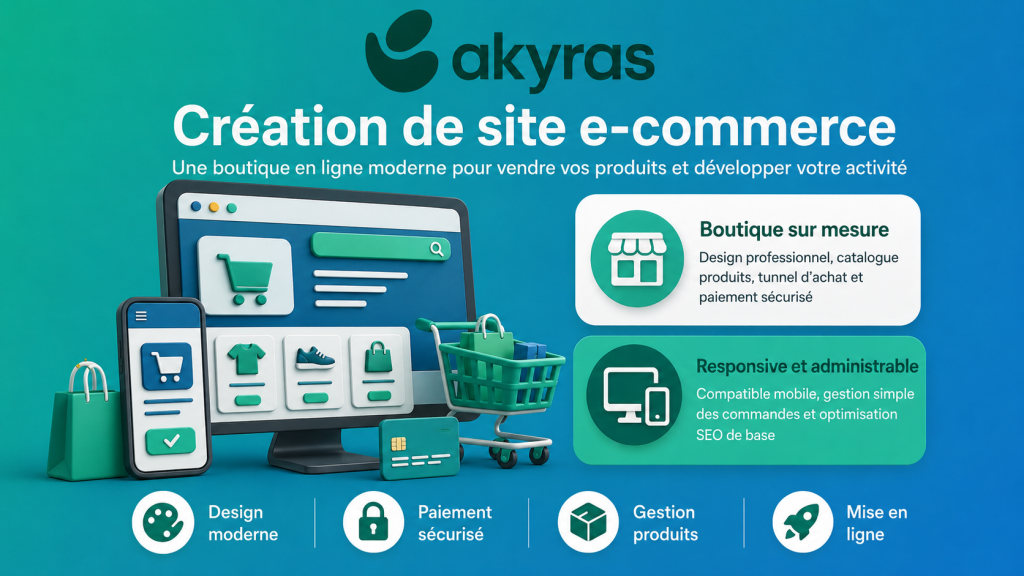 Création de site e-commerce