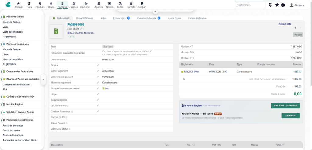 Invoice Engine by akyras